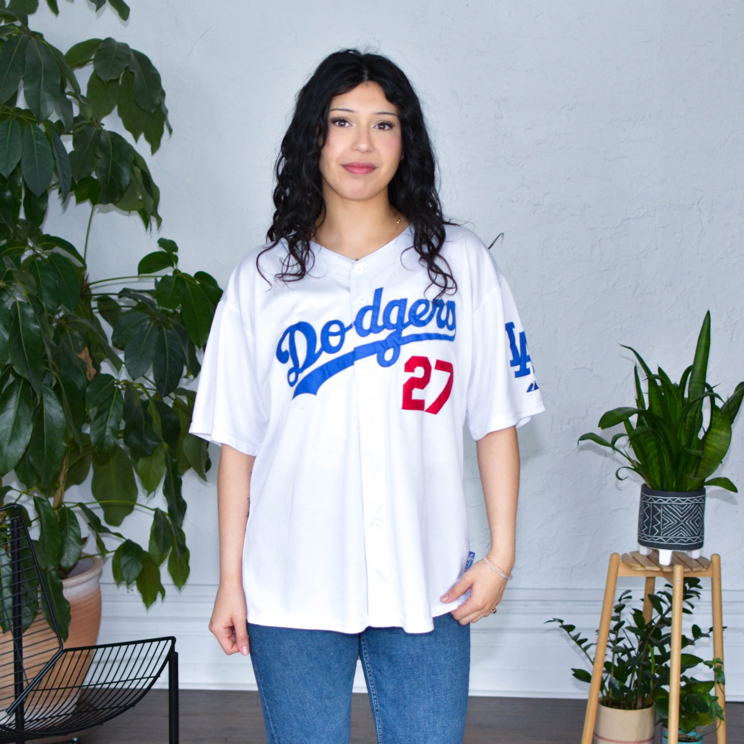 Vintage Los Angeles Dodgers Cool Base Jersey