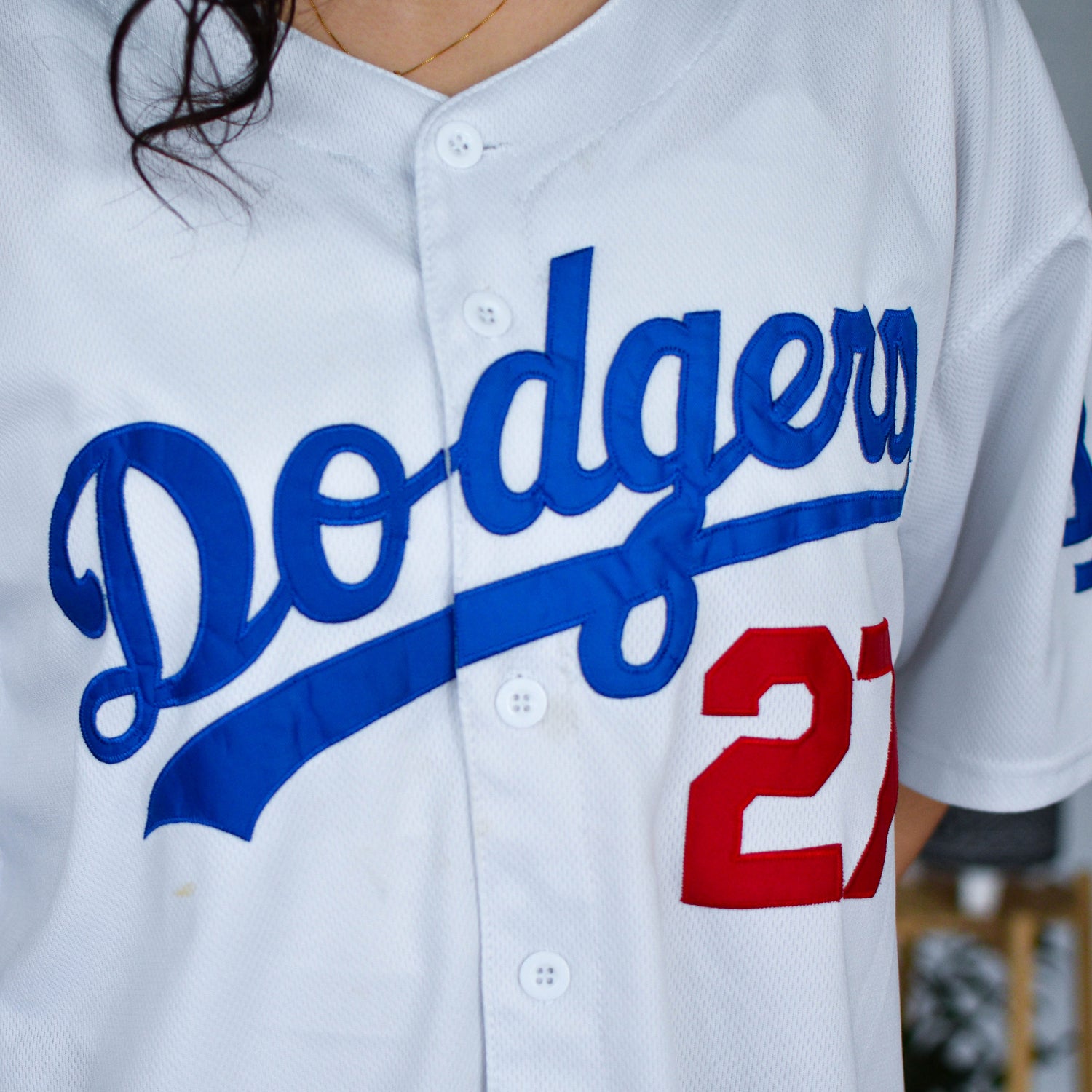 Vintage Los Angeles Dodgers Cool Base Jersey