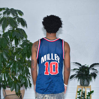 Vintage Reggie Miller USA Champion Jersey