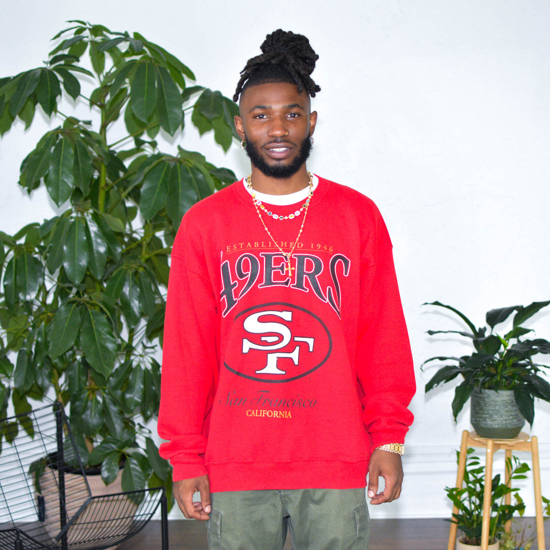 1995 San Francisco 49ers Graphic Crewneck