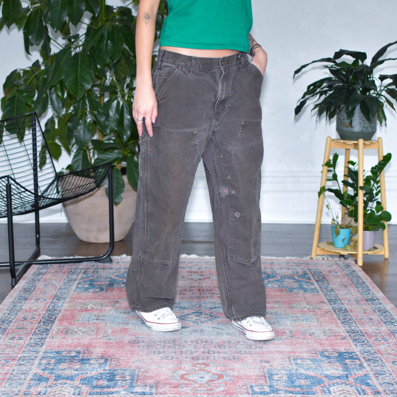 Vintage Carhartt Brown Double Knee Jeans