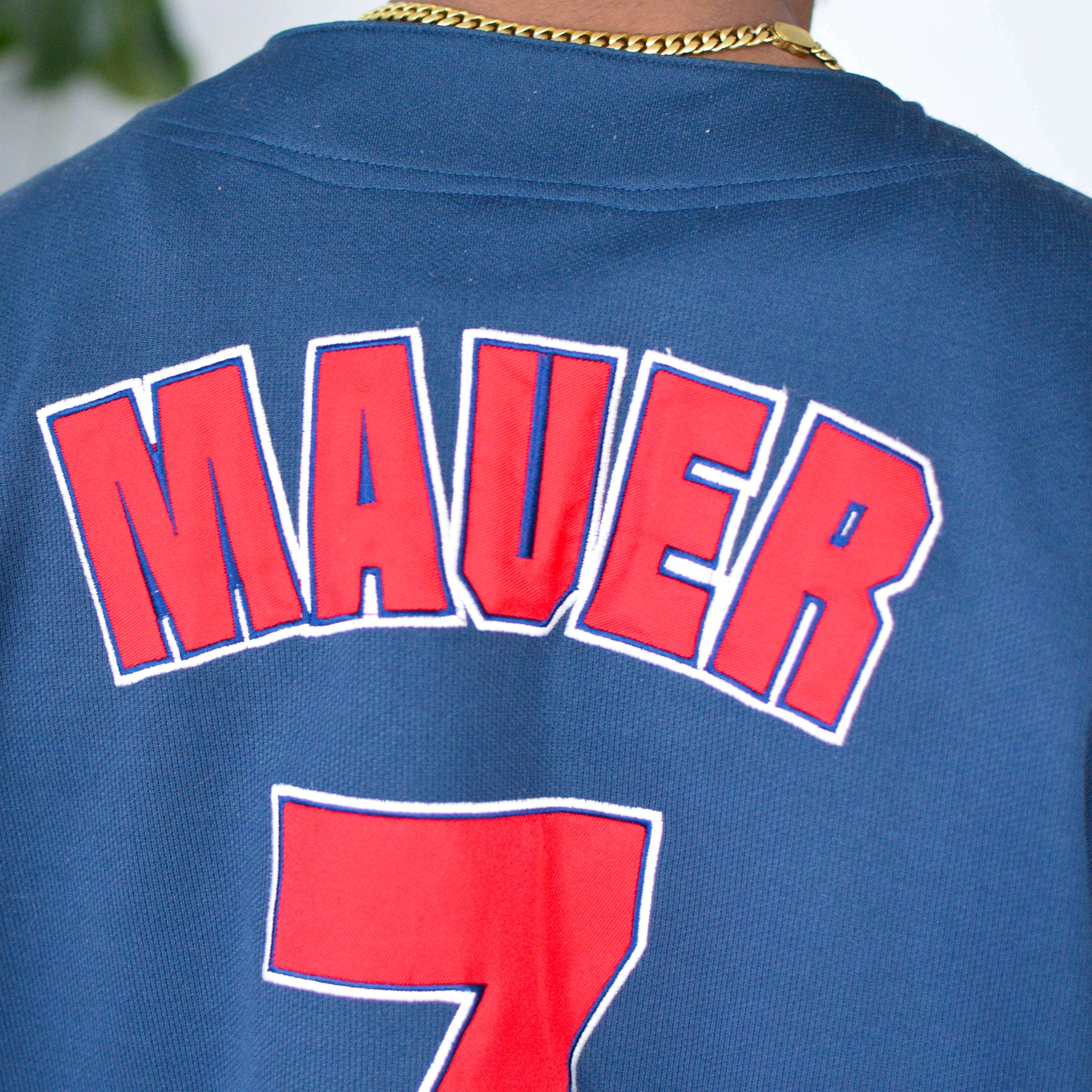 Vintage 1995 Minnesota Twins Joe Mauer True Fan Jersey