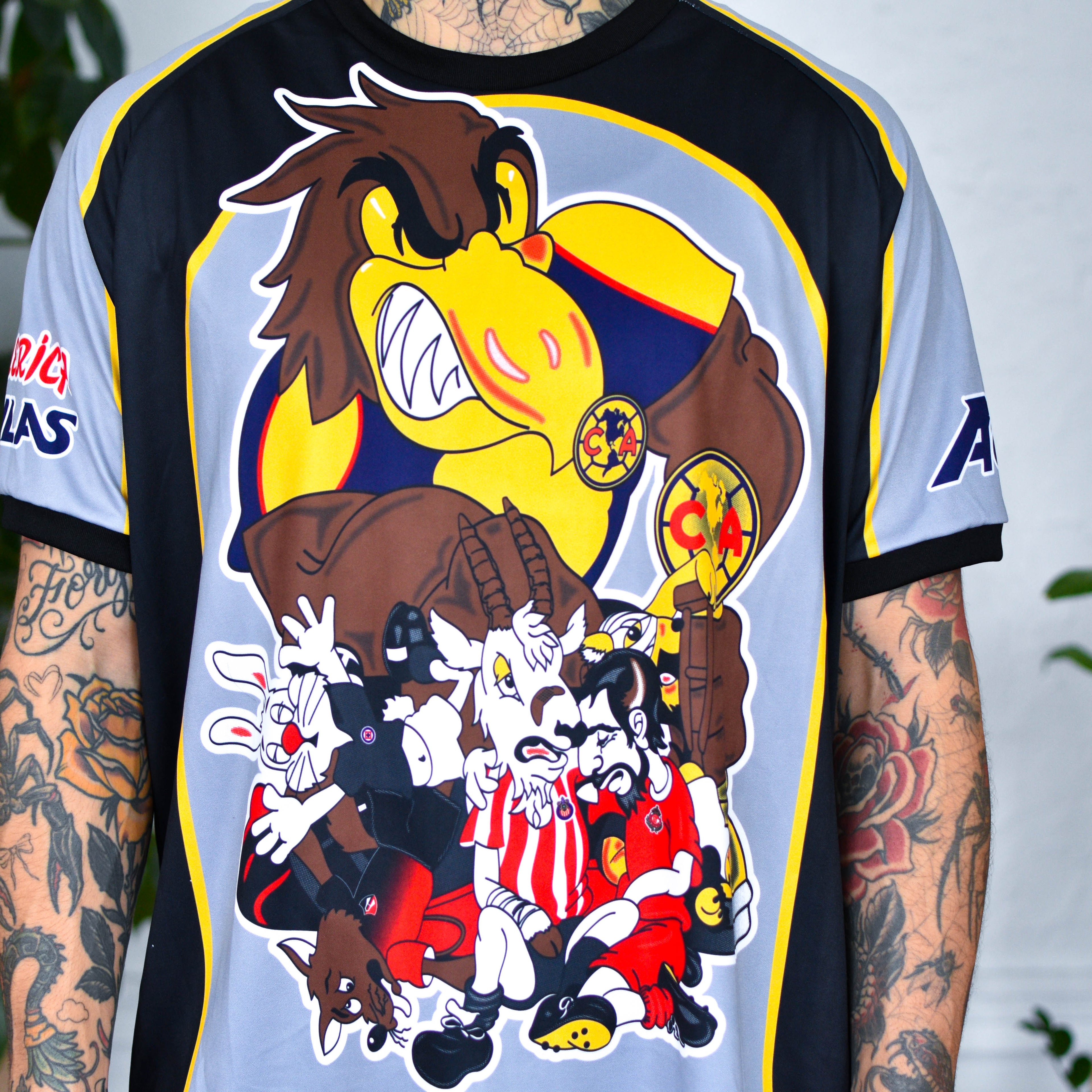 Vintage Club America Caricature AOP Jersey