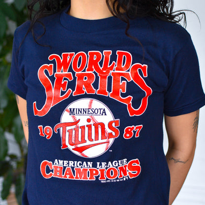 Vintage 1987 Minnesota Twins World Series T-Shirt