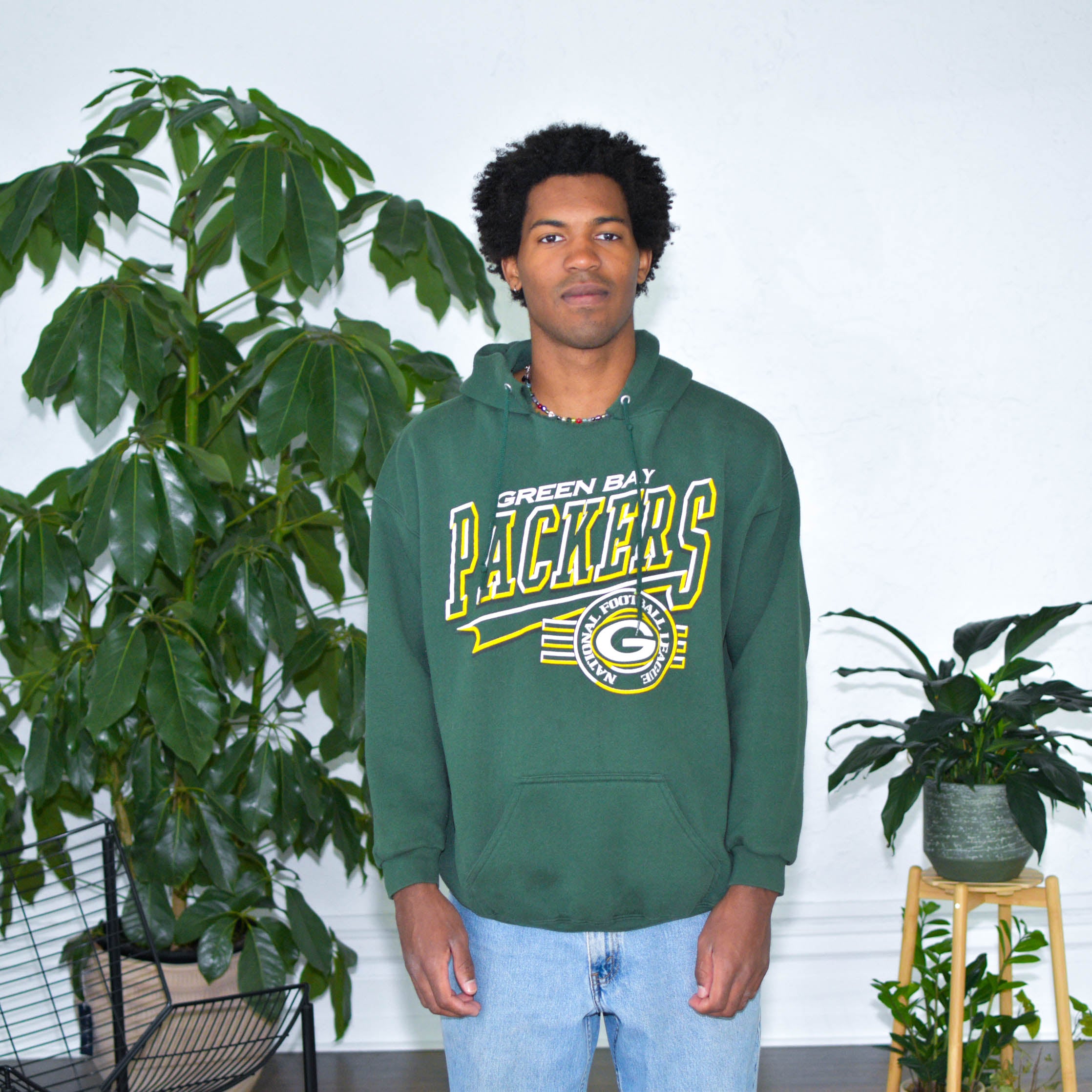 Vintage Green Bay Packers Hoodie