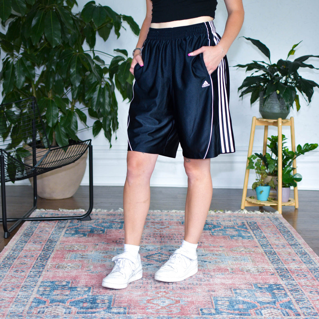 Vintage Adidas Basketball Style Shorts