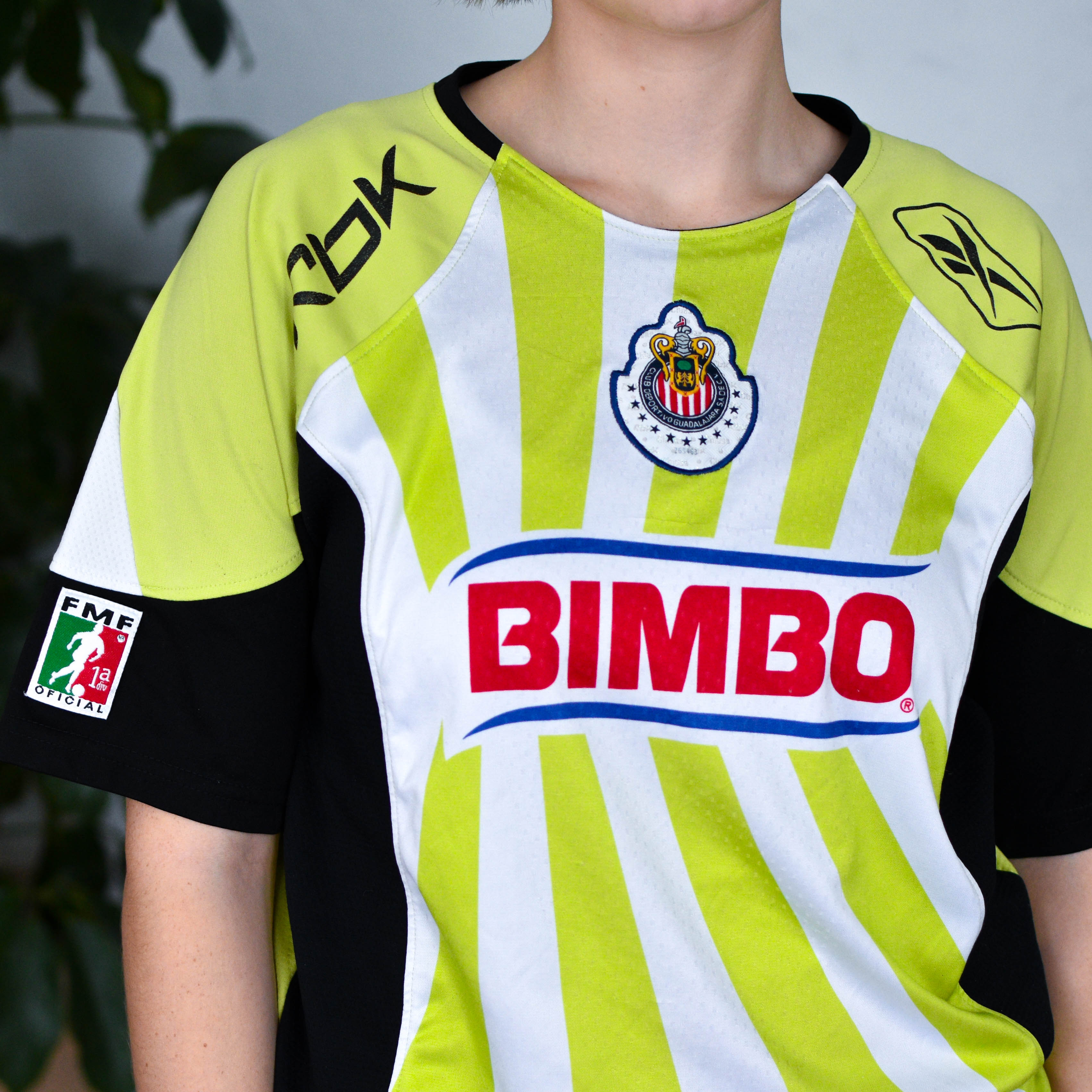 Vintage 2008-09 Chivas De Guadalajara Reebok Away Jersey