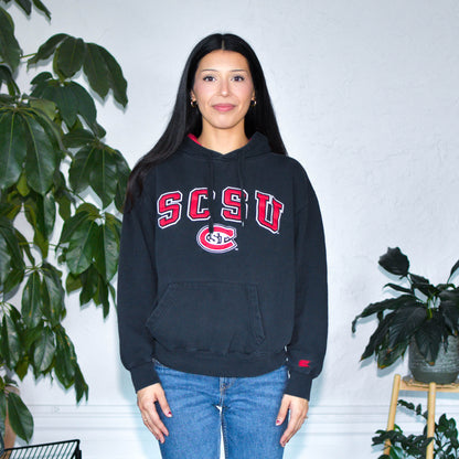 Vintage St. Cloud State University Black Hoodie