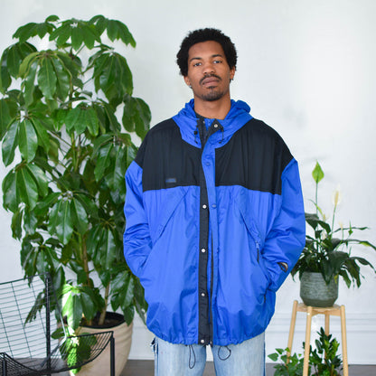 Vintage Columbia Blue Windbreaker