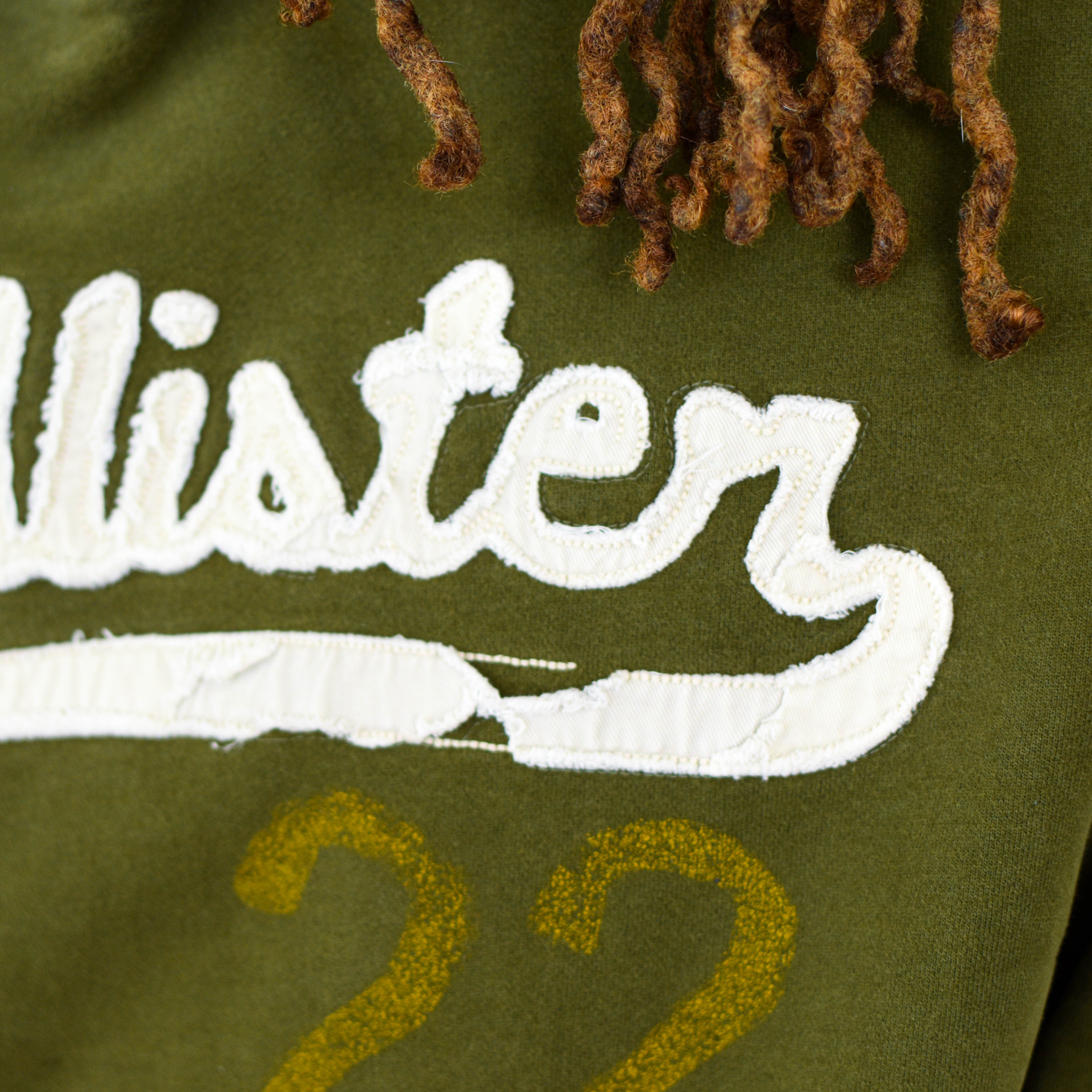 Vintage Y2K Hollister Olive Hoodie