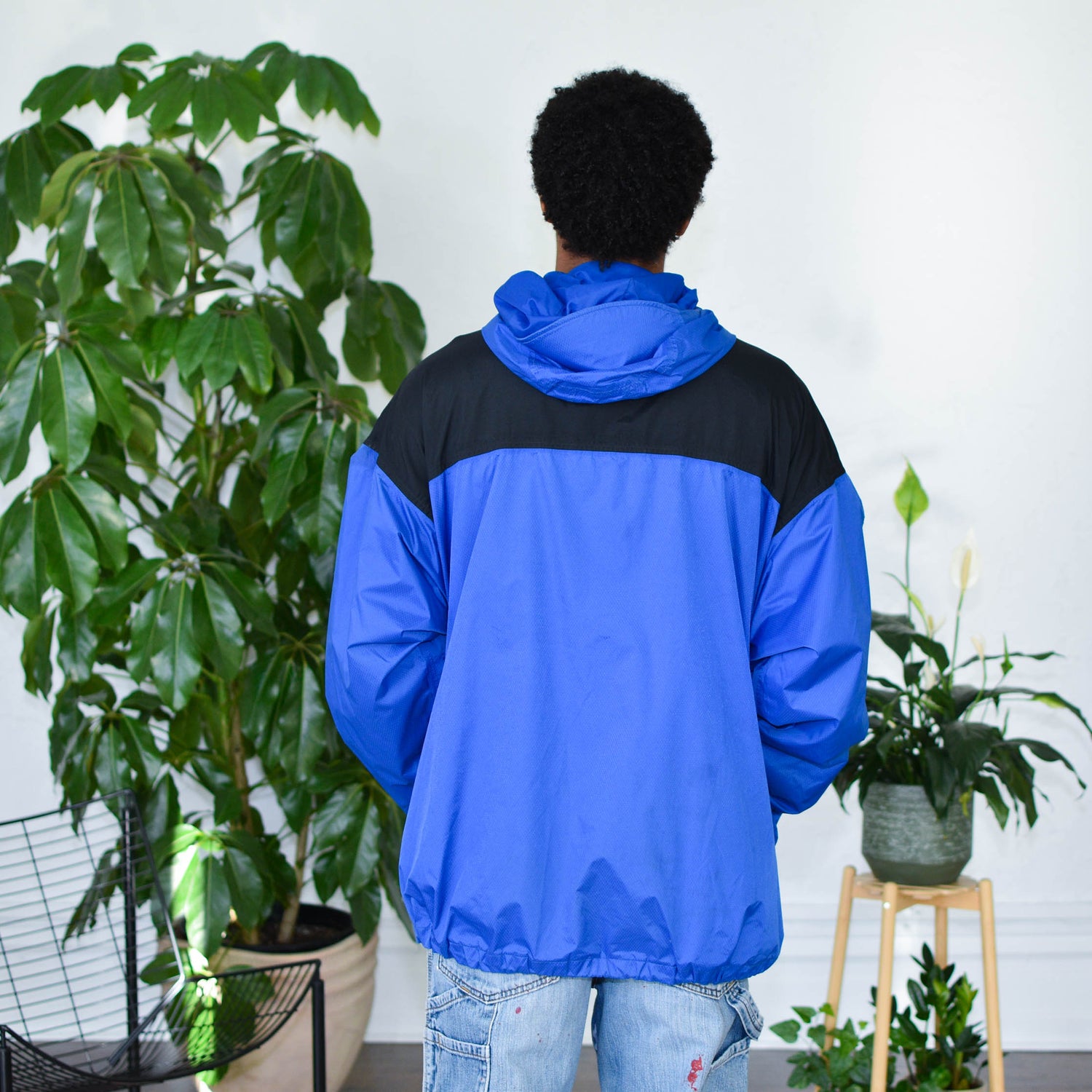 Vintage Columbia Blue Windbreaker