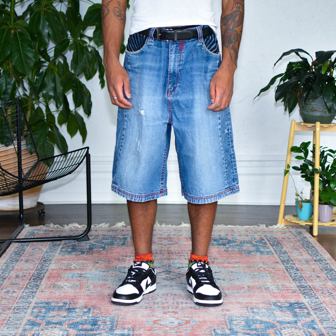 Y2k Akademiks Pocket Design Baggy Jorts