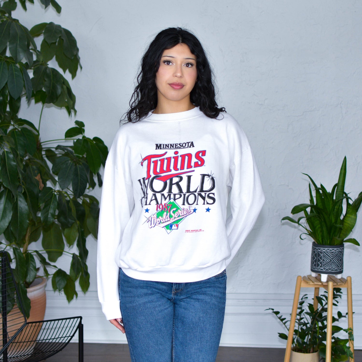 Vintage 1987 Minnesota Twins World Series Champions Sweatshirt