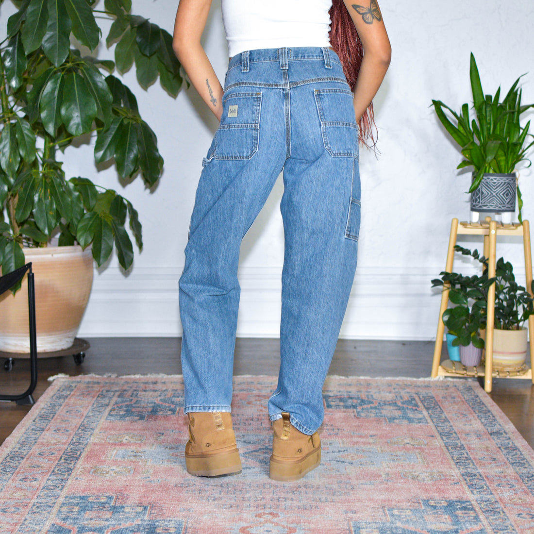 Y2K Lee Jeans Loose Fit Carpenter Jeans