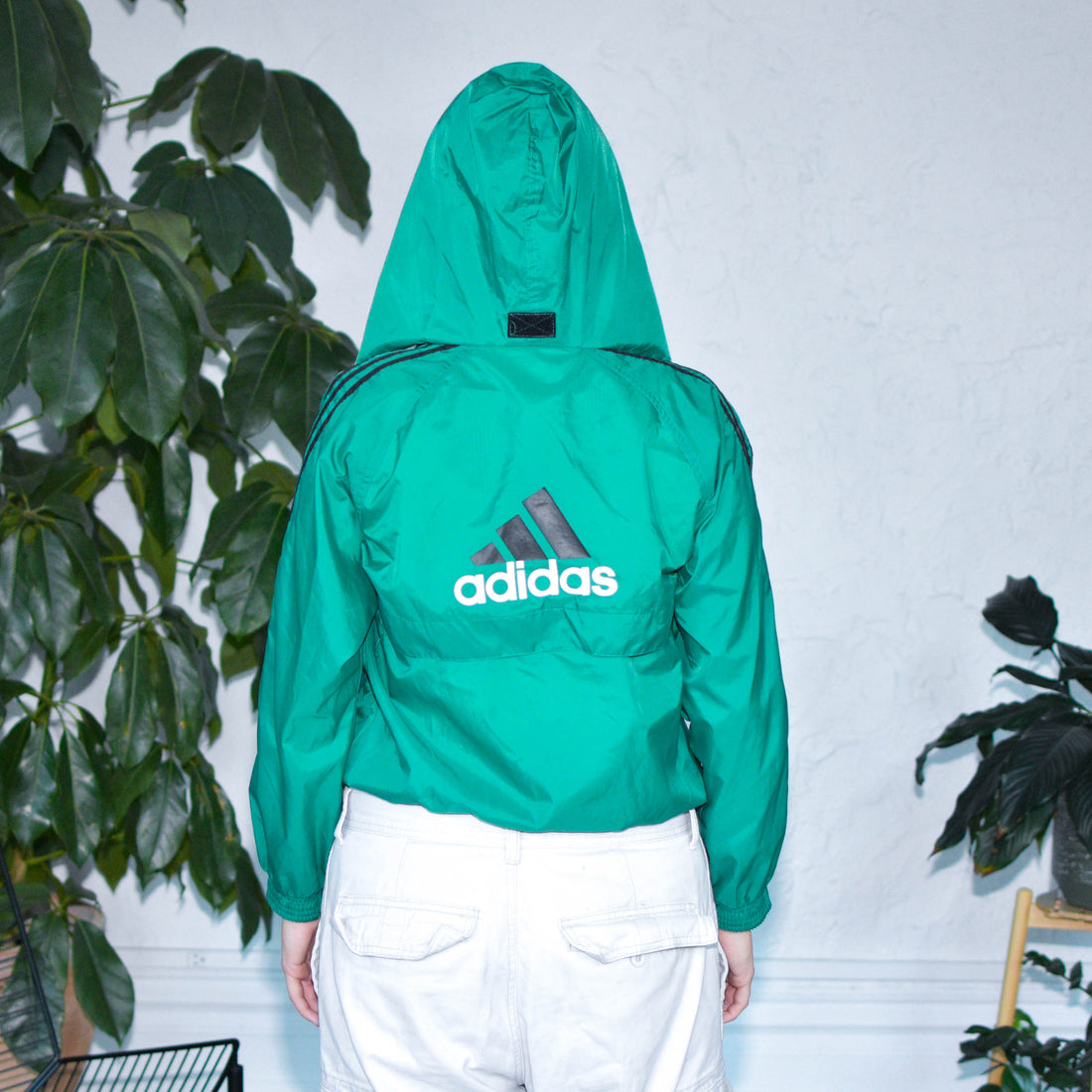 Vintage Adidas Femme Zip-Up Windbreaker