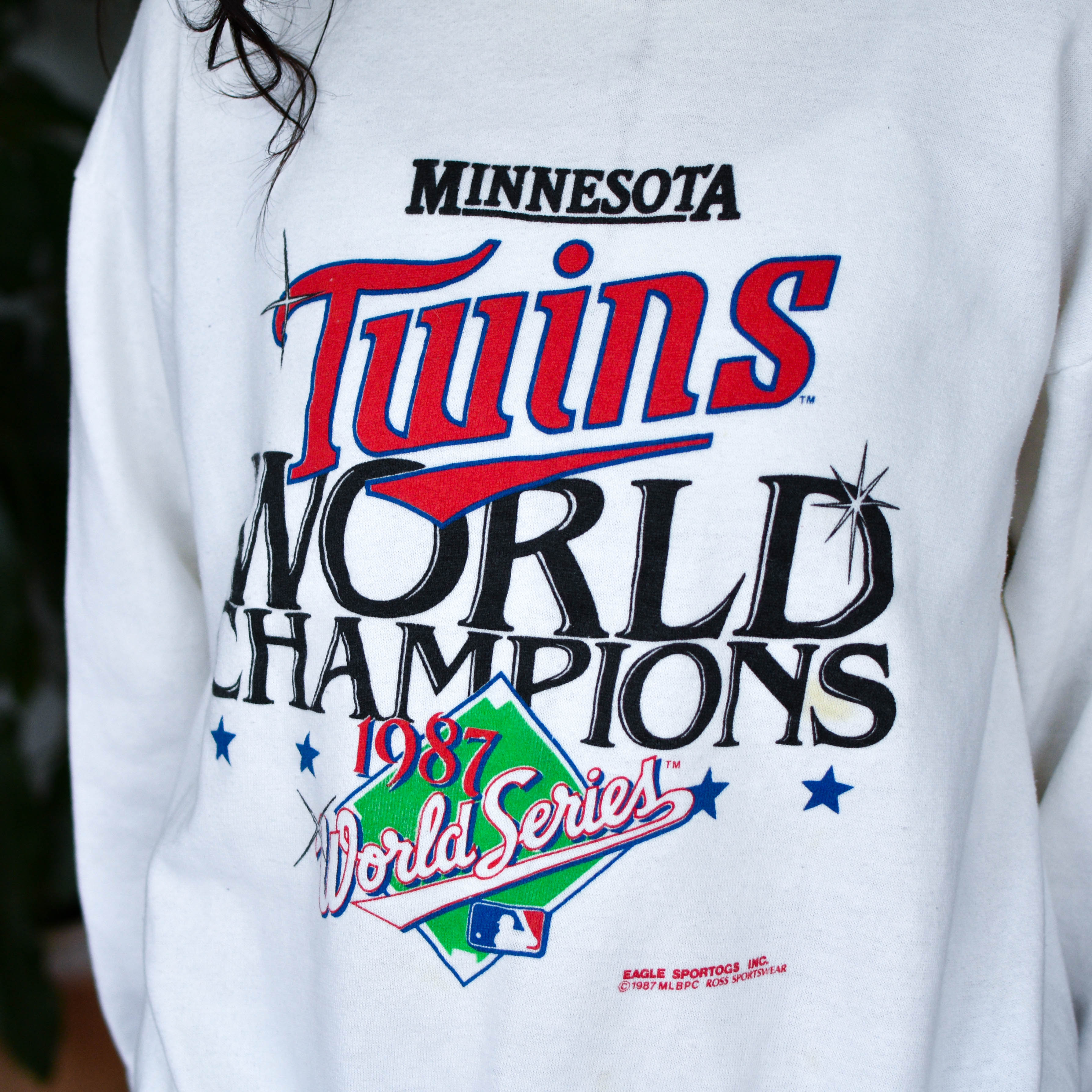Vintage 1987 Minnesota Twins World Series Champions Sweatshirt