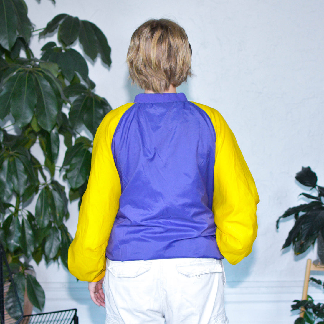 Vintage Minnesota Vikings Logo 7 Pull-Over Windbreaker