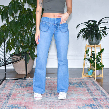 Y2k Gap Low-Rise Flare Jeans