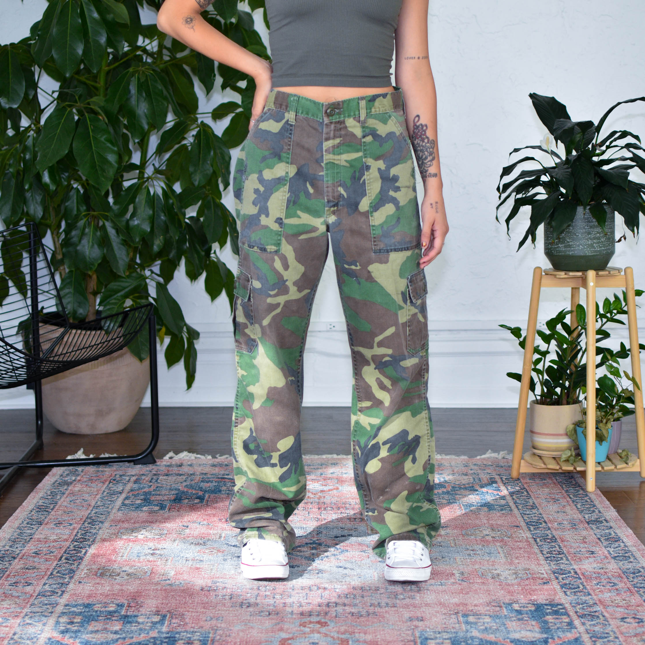 Vintage Big Smith Camo Pants