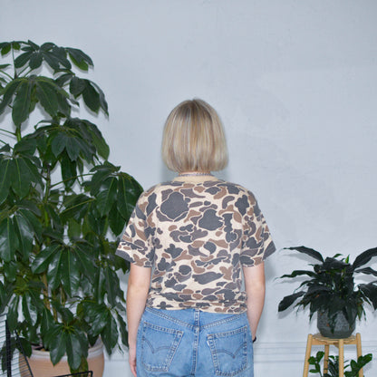 Vintage Tan Camo Pocket T-Shirt