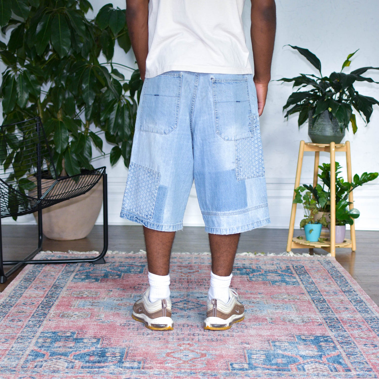 Y2k Southpole Patchwork Baggy Jorts