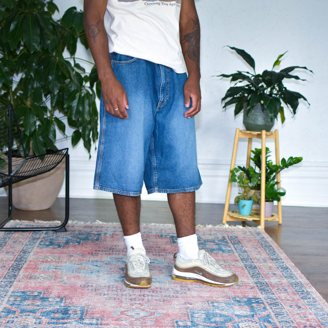 Y2k Nautica Dark Wash Jorts