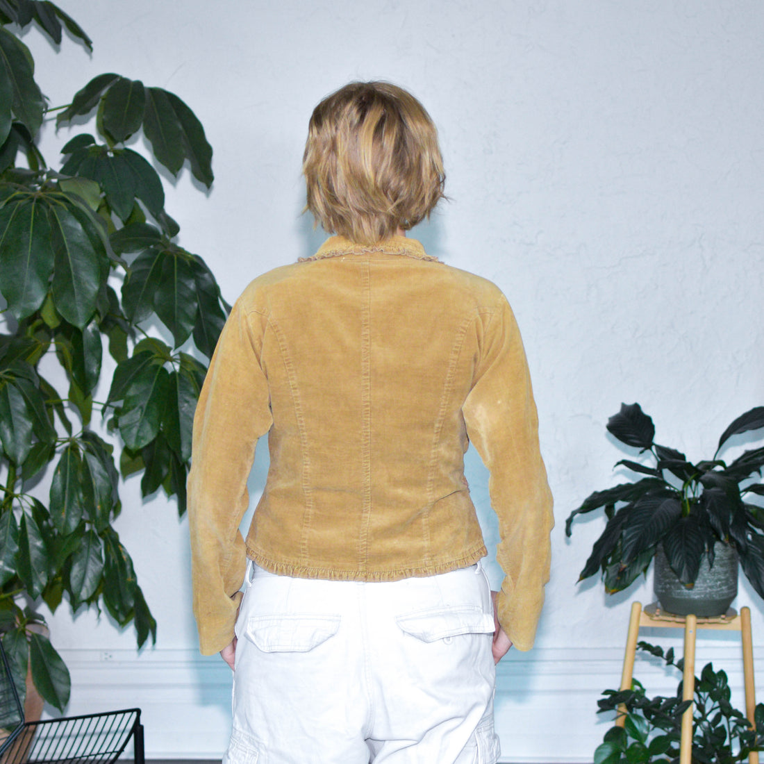 Y2K Long Sleeve FIL Jeans Corduroy Suit Jacket