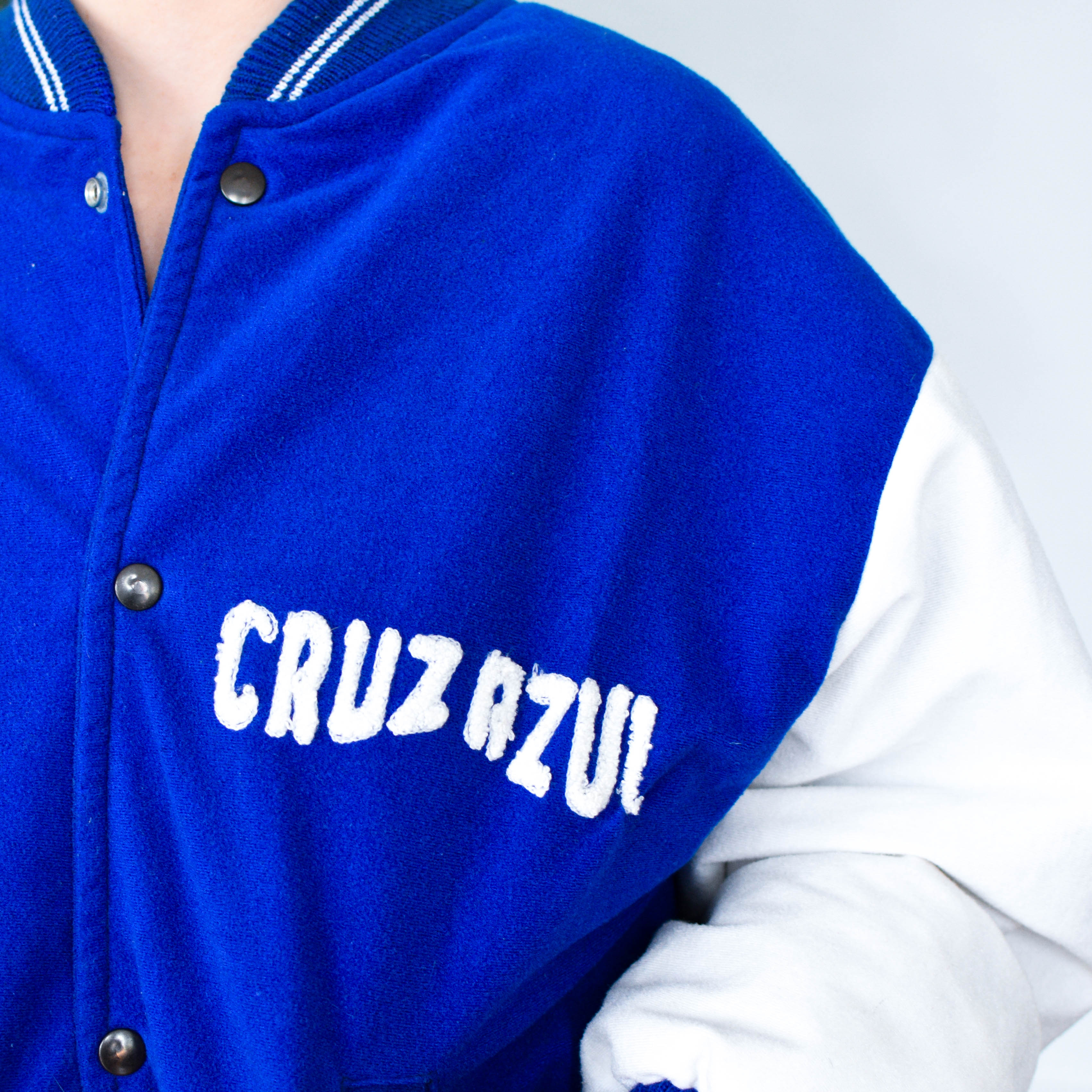 Vintage Cruz Azul Varsity Jacket