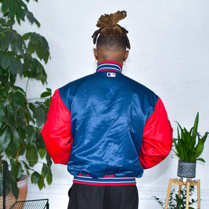 Vintage Starter Arizona Cardinals Satin Bomber Jacket