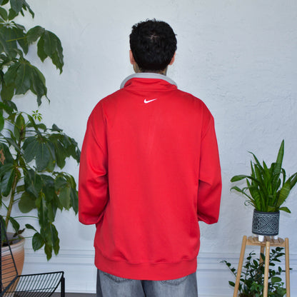 Y2K Nike Red Track Jacket