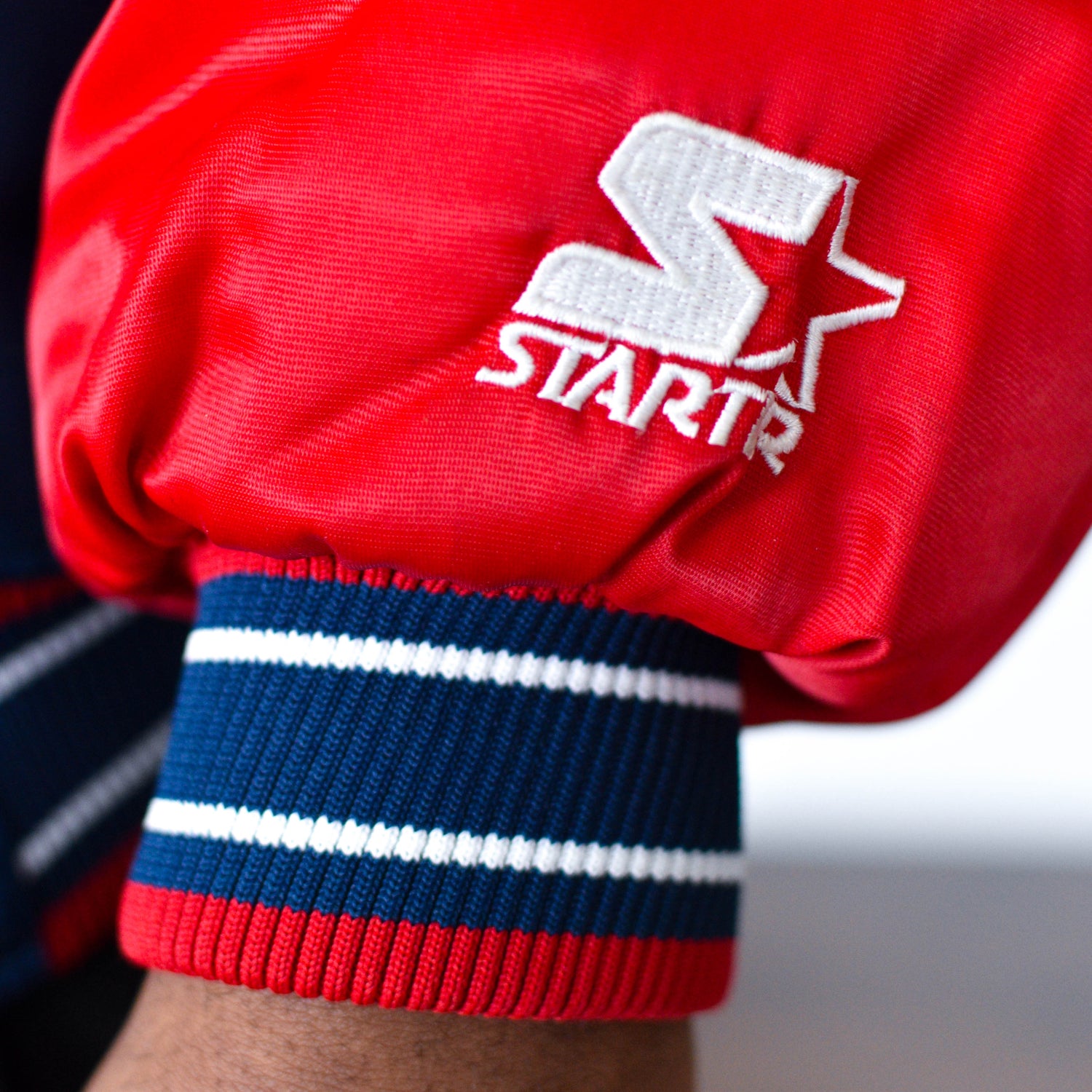 Vintage Starter Arizona Cardinals Satin Bomber Jacket