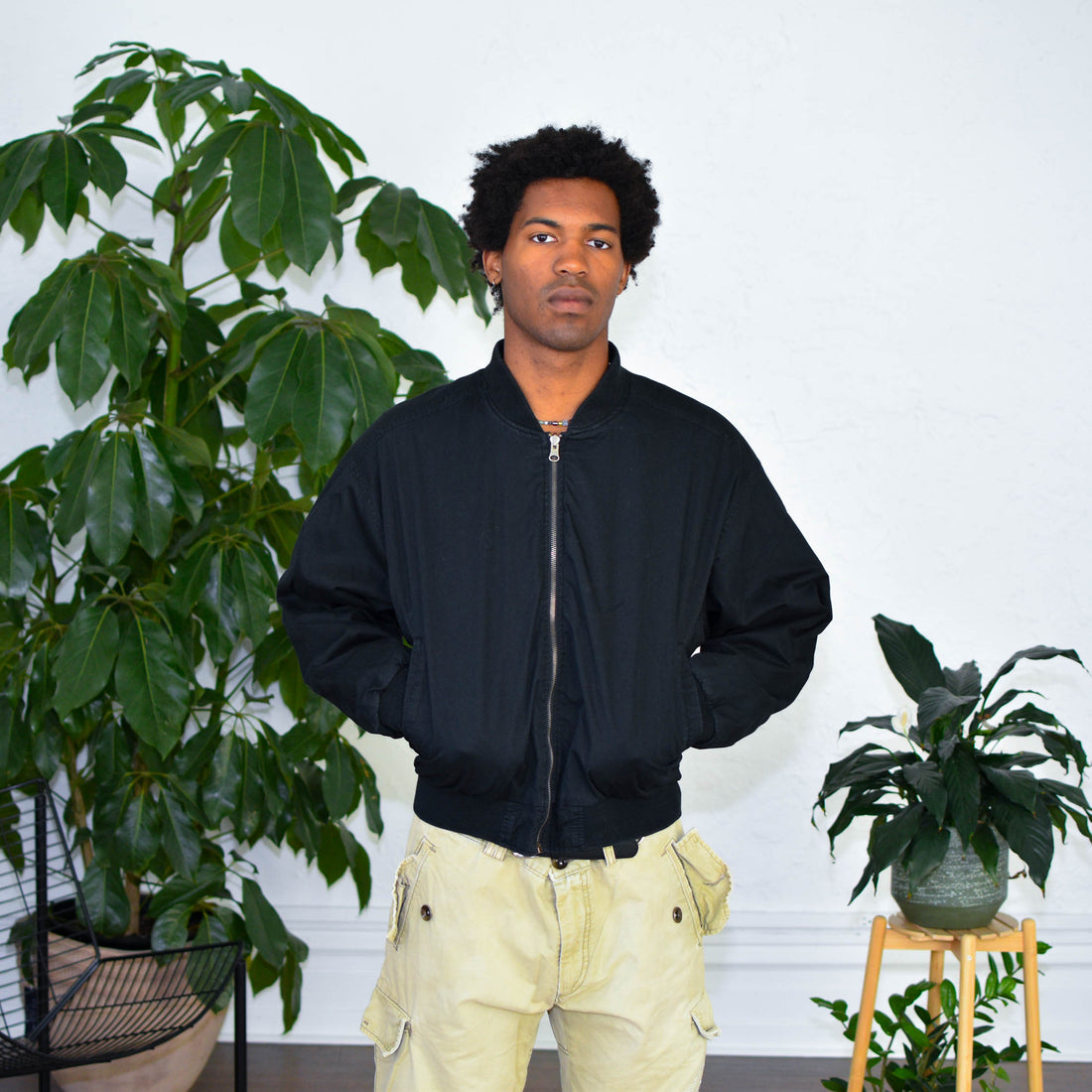 Vintage Marlboro Lightweight Reversible Bomber Jacket