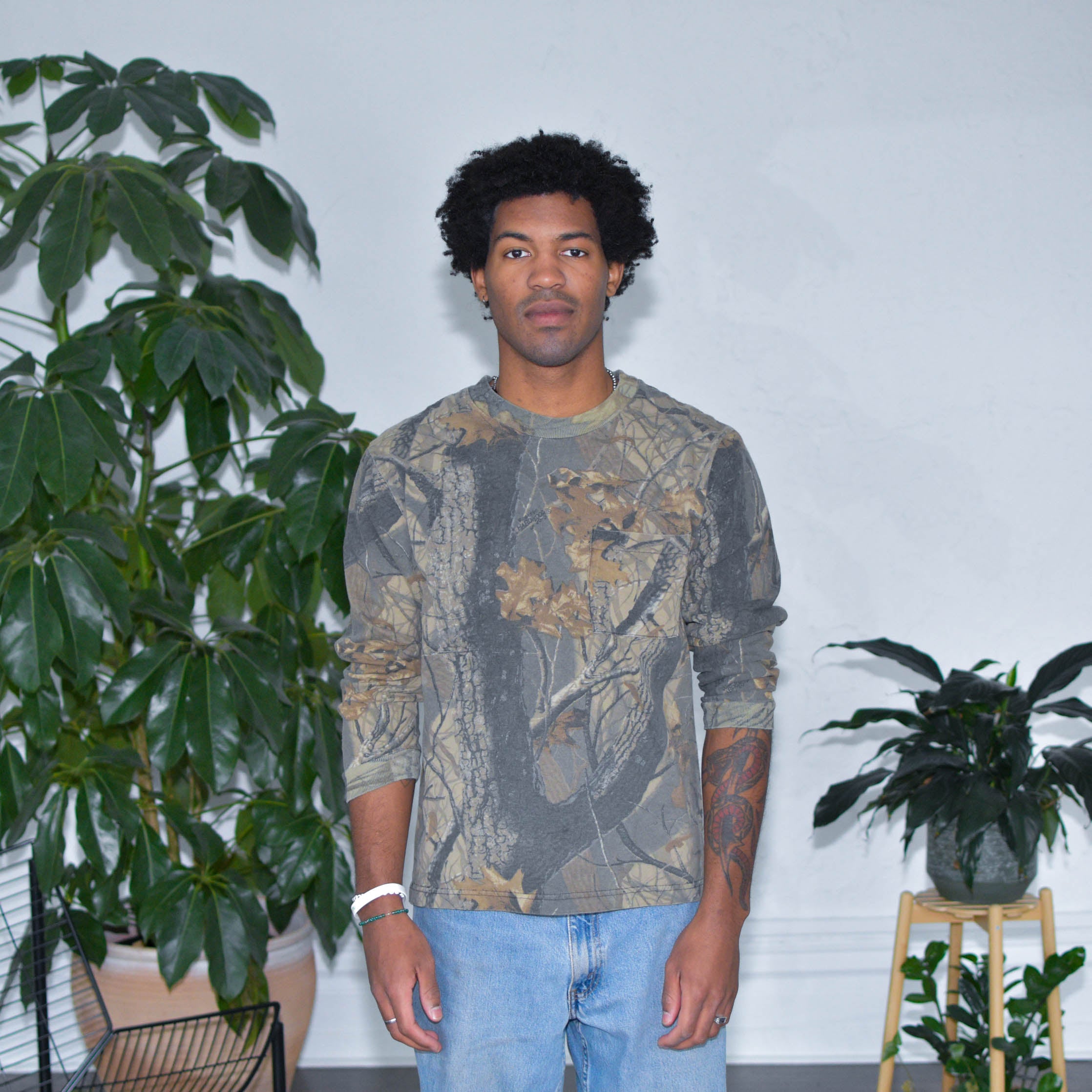 Vintage Liberty Camo Long Sleeve T-Shirt