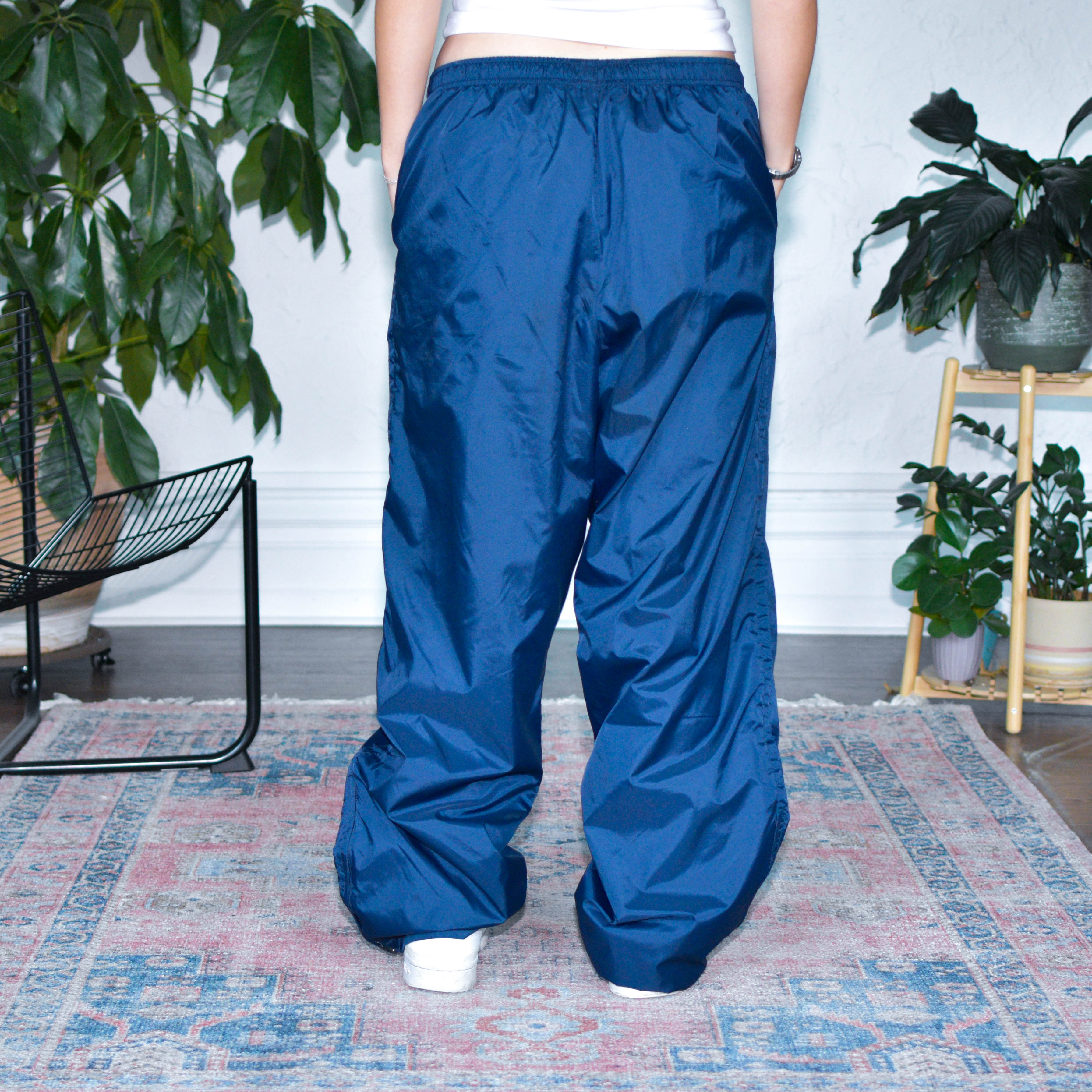 NO PRICE!! Vintage Y2K Nike Blue Track Pants