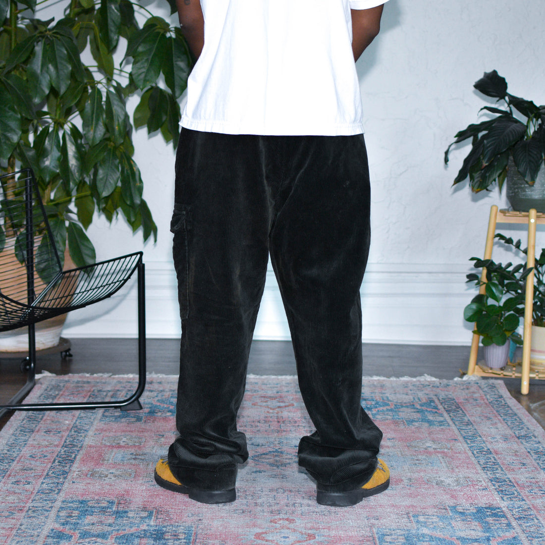 Vintage Polo by Ralph Lauren Tapered Corduroy Cargo Trousers