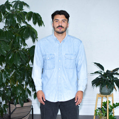 Vintage GAP Denim Long Sleeve Button Up