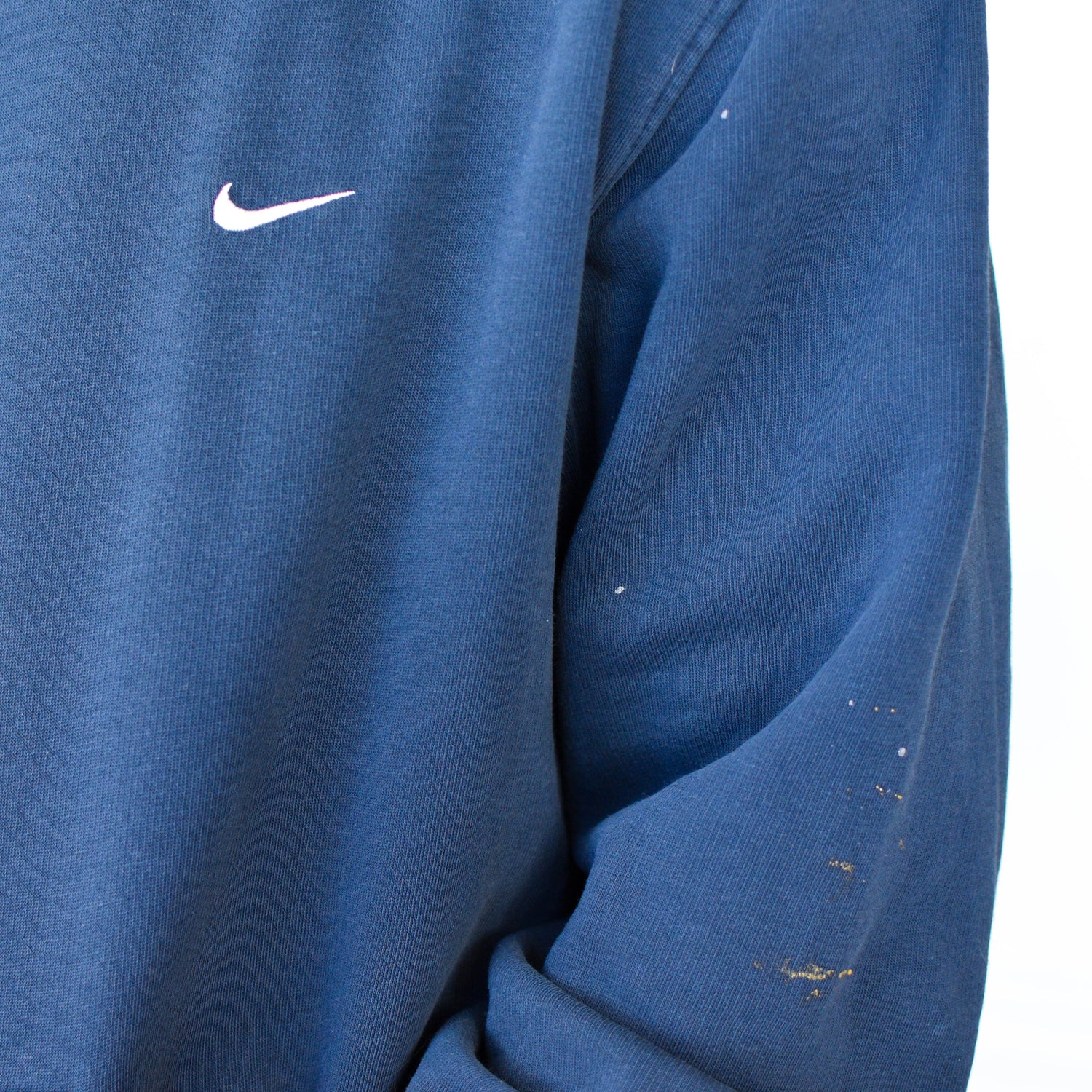 Y2K Distressed Nike Navy Hoodie