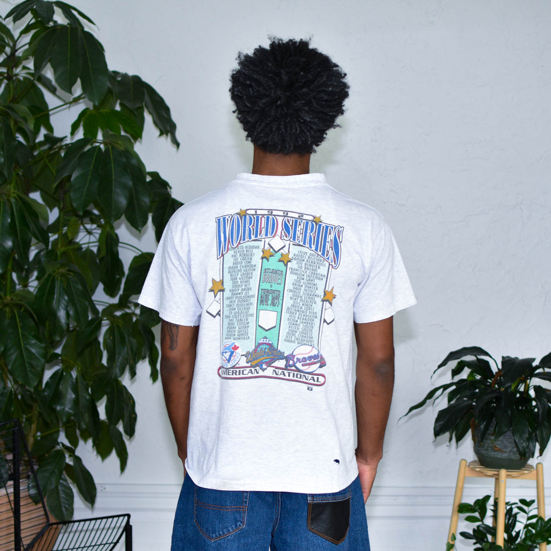 1992 World Series Braves vs Jays Graphic T-Shirt