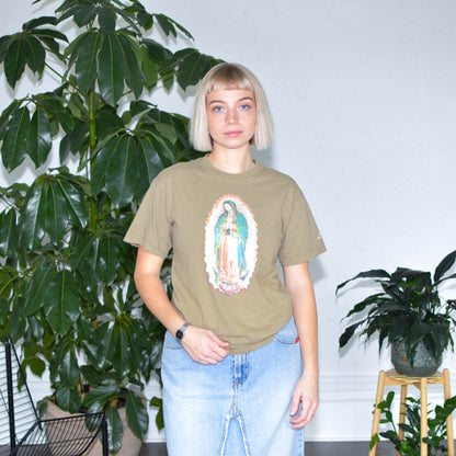 Y2k Virgin Mary Graphic T-Shirt