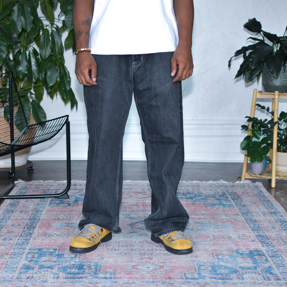 Vintage Y2K Baggy Ecko Unlimited Embroidered Jeans