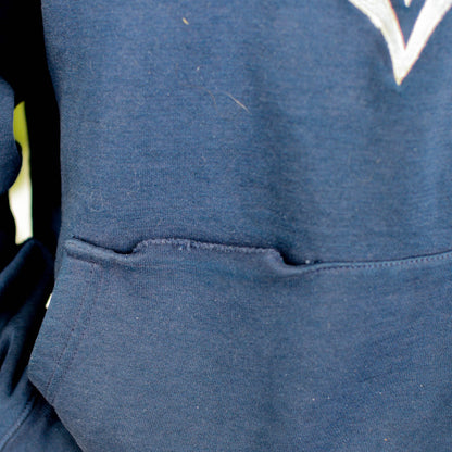 Vintage Y2K Sapphire Lounge Navy Hoodie