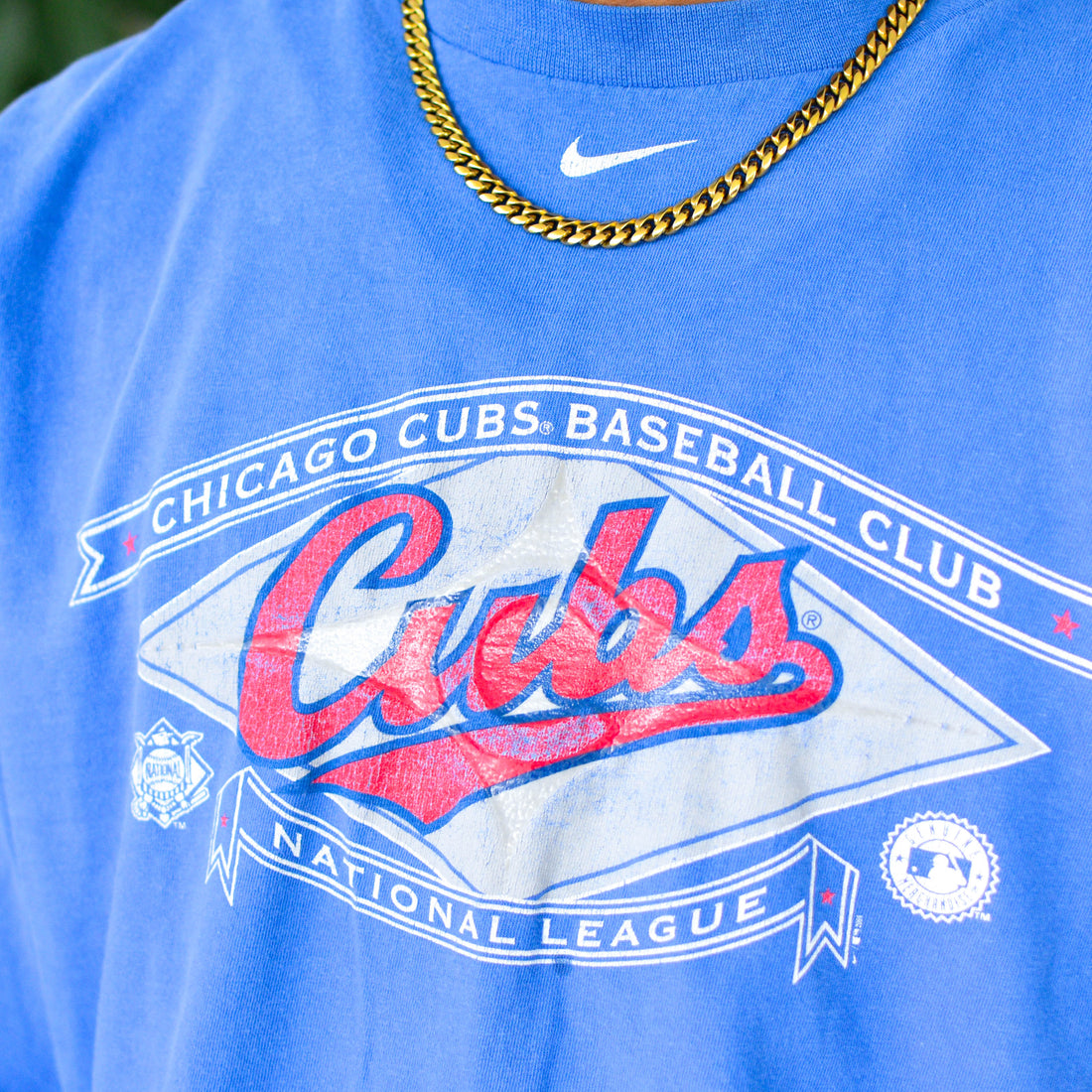 Vintage Nike Chicago Cubs Long Sleeve T-Shirt