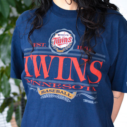 Vintage 1992 Minnesota Twins Graphic T-Shirt