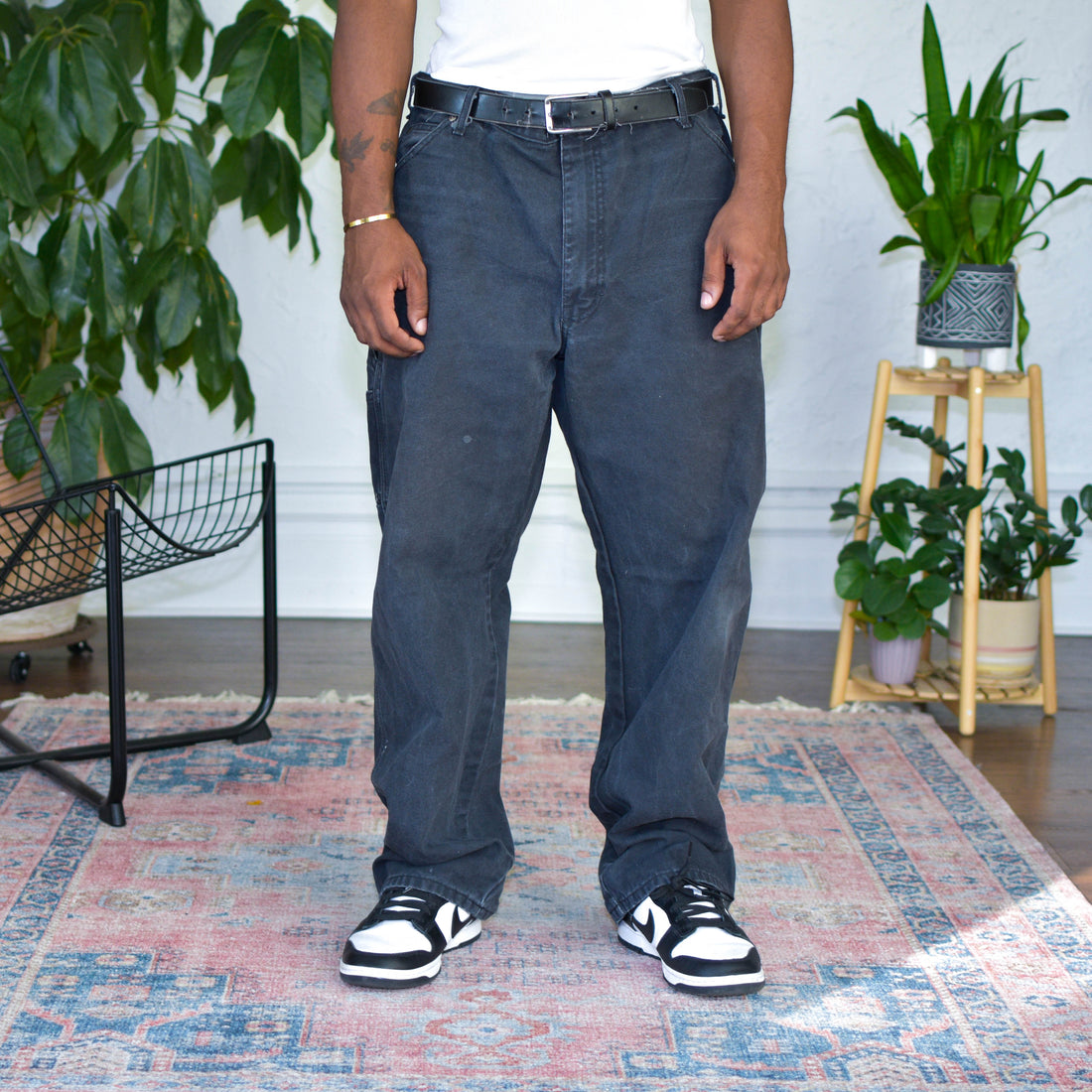 Vintage Black Dickies Workwear Pants