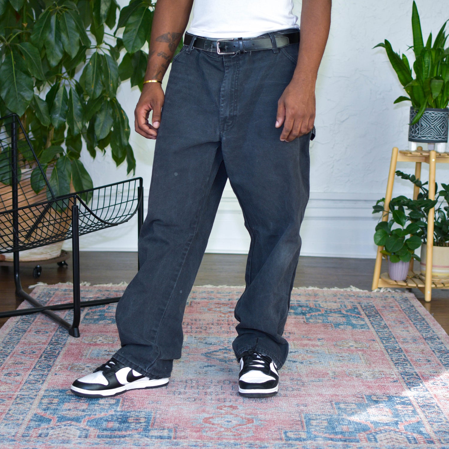 Vintage Black Dickies Workwear Pants