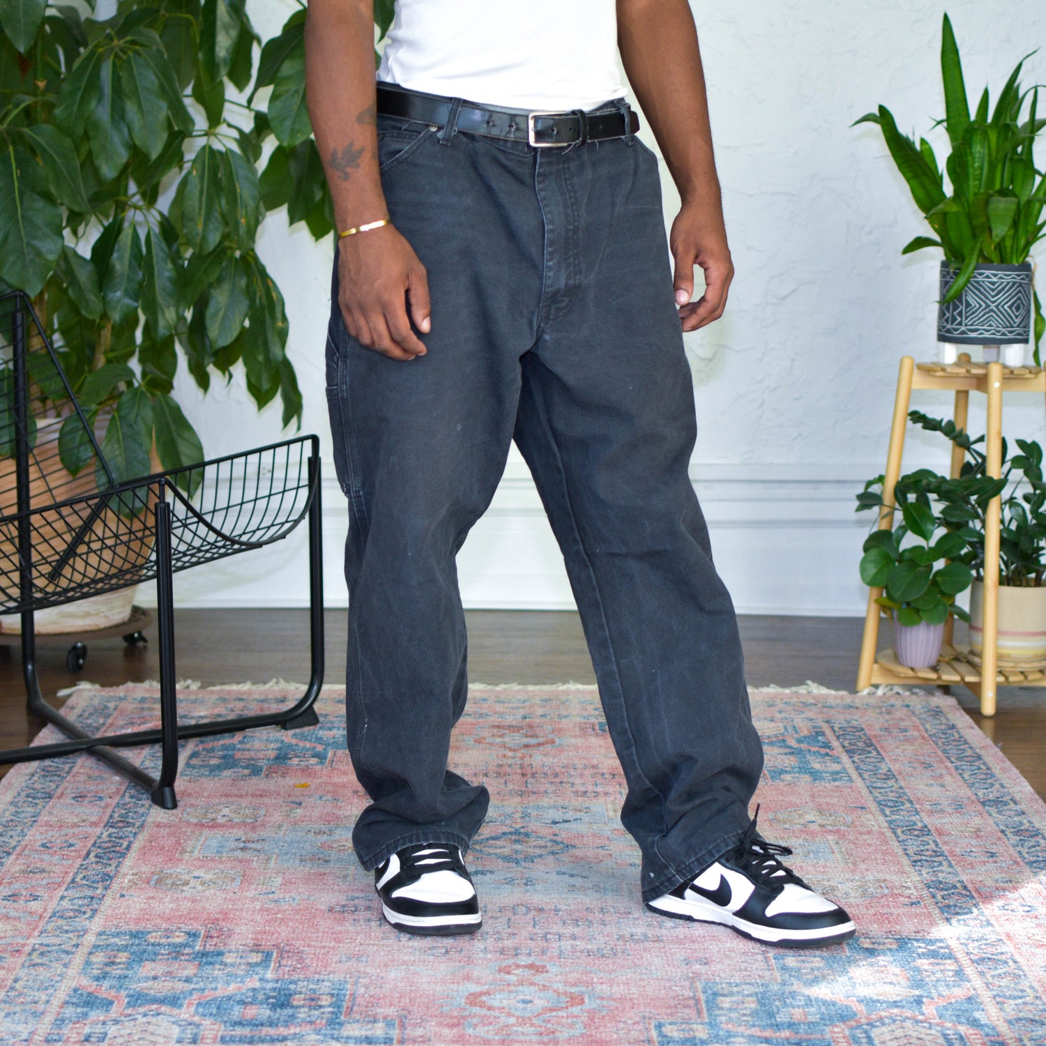 Vintage Black Dickies Workwear Pants
