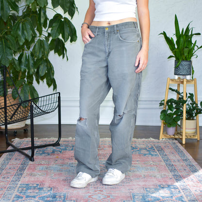 Vintage Carhartt Distressed Gray Pants