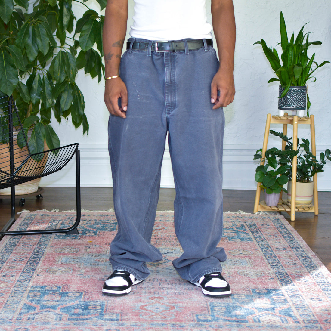 Vintage Navy Carhartt Workwear Pants