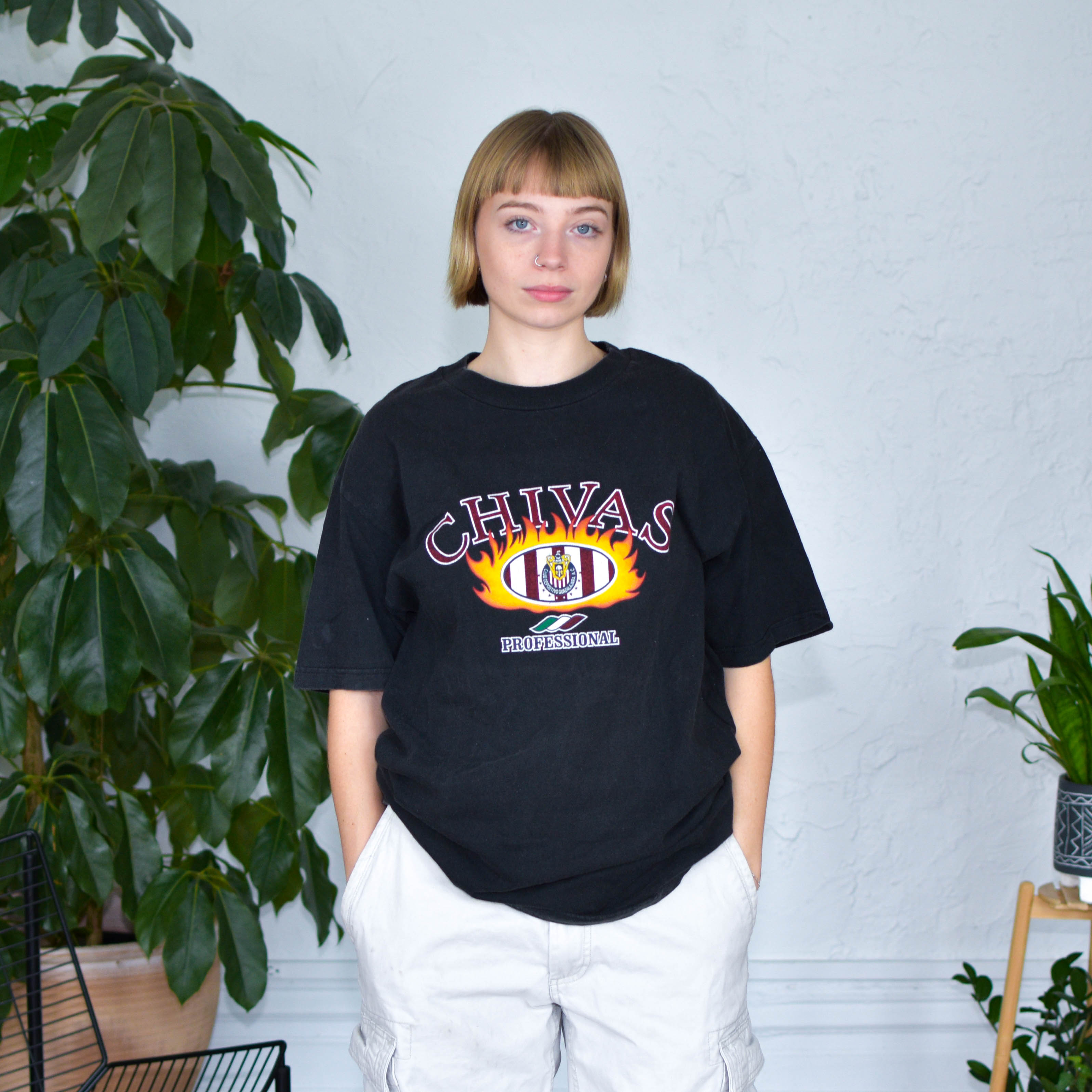 Vintage Chivas de Guadalajara Black T-Shirt
