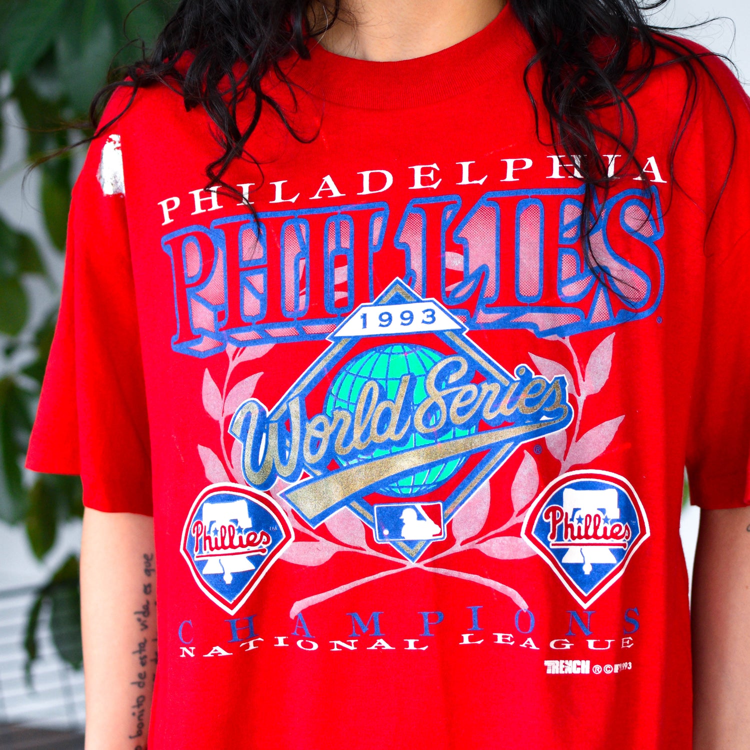 Vintage 1993 Philadelphia Phillies World Series Champions T-Shirt